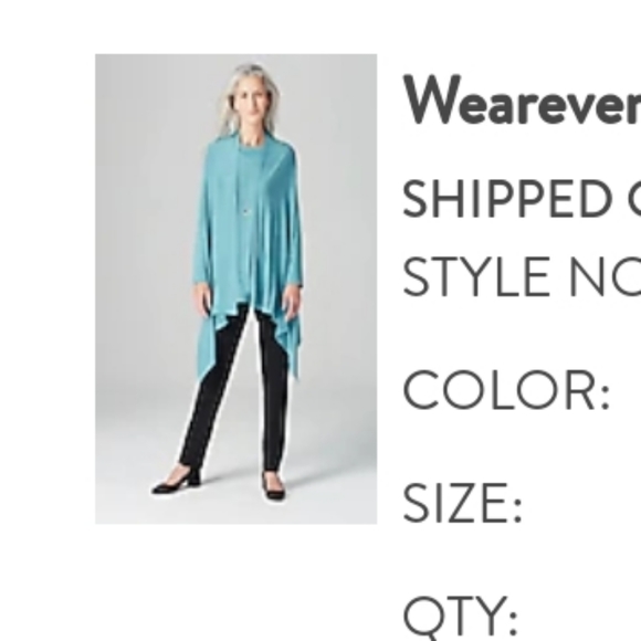 *HP 5.6.22* Beautiful NWT J Jill Two-Way Wearever Jacket LP - Picture 7 of 7